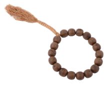 A Chinese aloeswood rosary