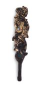 A Chinese gilt bronze hook