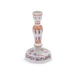 A Chinese Famille Rose ‎candlestick