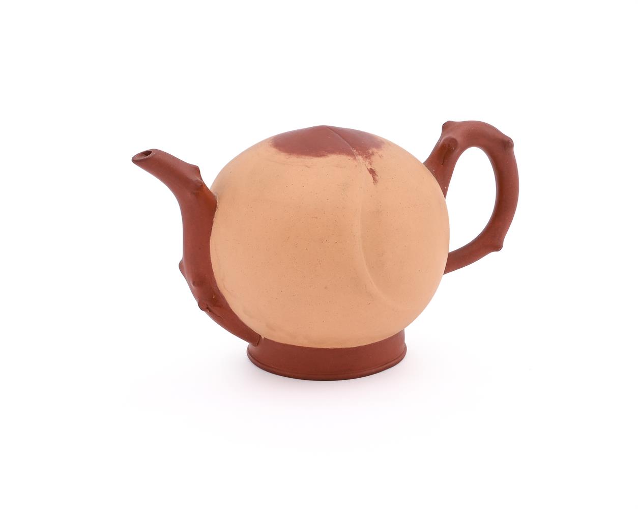 A Chinese yixing 'Peach' teapot