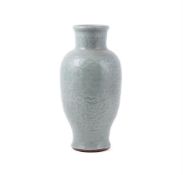 A Chinese longquan celadon glazed vase