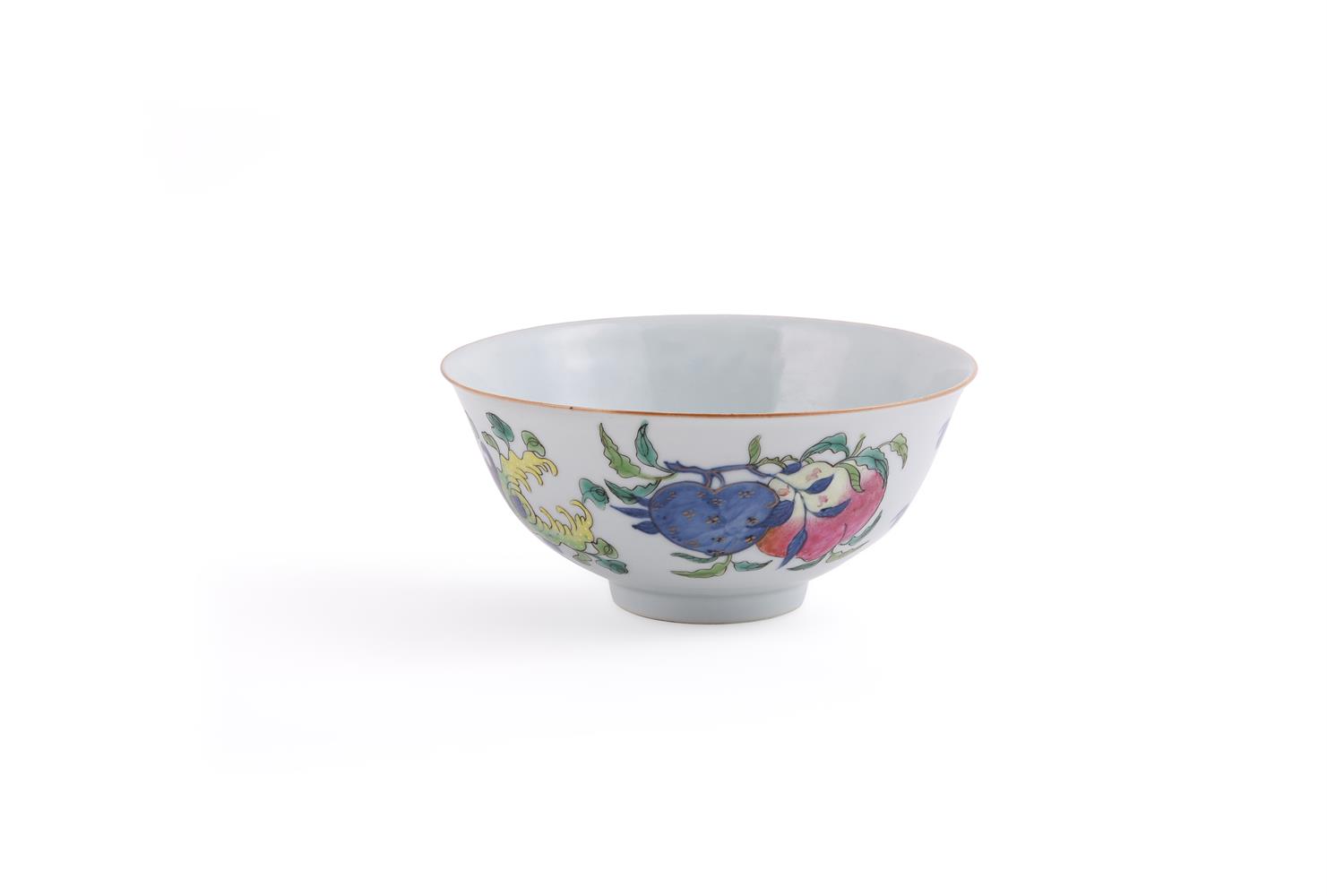 A Chinese famille rose bowl