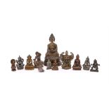 A group of Small Buddhist Images