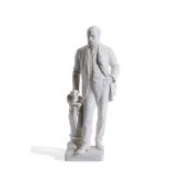 A MINTON'S PARIAN FIGURE OF COLIN MINTON CAMPBELL