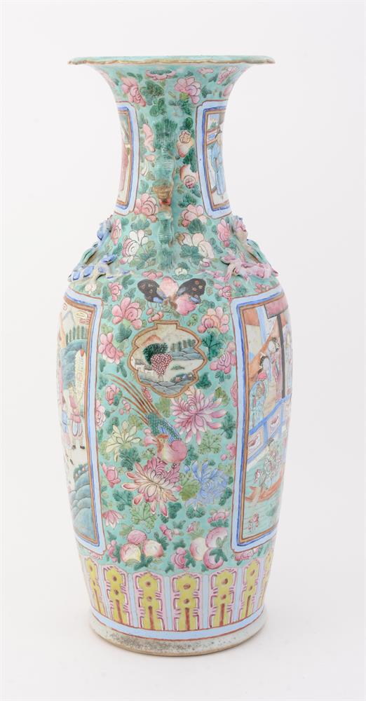 A CANTONESE VASE - Image 3 of 5