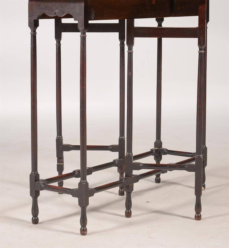 A GEORGE III MAHOGANY SPIDER LEG TABLE - Image 2 of 2