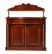 A VICTORIAN MAHOGANY CHIFFONIER