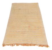 TWO FLATWOVEN RUGS