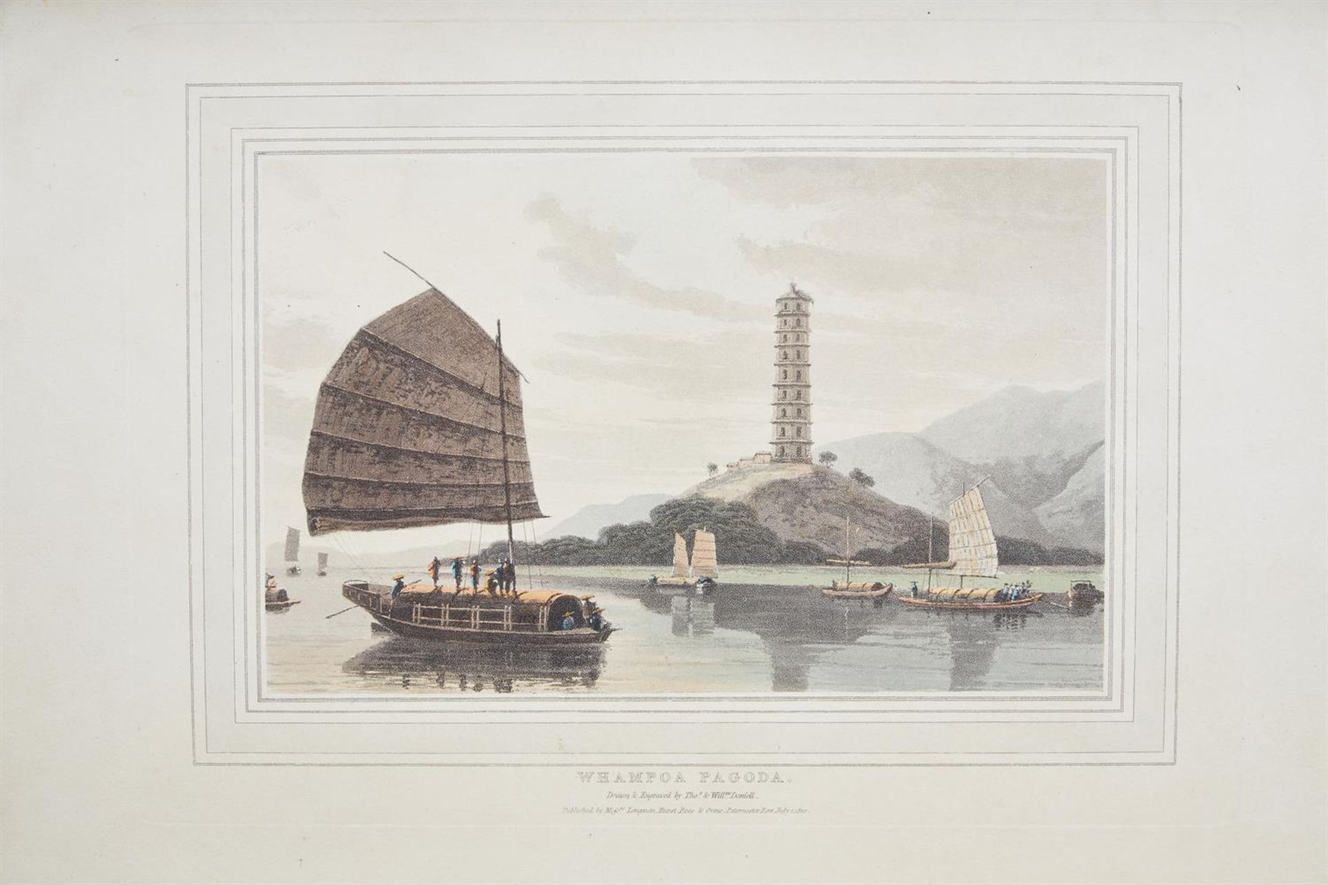 Ɵ Daniell (Thomas and William), A Picturesque Voyage to India by the Way of China - Image 7 of 10