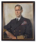 λ HERBERT JAMES GUNN (BRITISH 1893-1964), PORTRAIT OF H. M. KING GEORGE VI