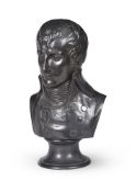 AFTER CANOVA- BRONZE PORTRAIT BUST OF THE YOUNG NAPOLEON, FRENCH 19TH CENTURY