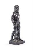 AFTER SANSOVINO- BRONZE FIGURE OF NEPTUNE, FRENCH PROBABLY LATE 18TH CENTURY