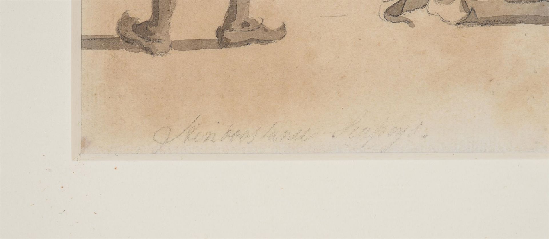 THOMAS DANIELL (BRITISH 1749-1840), STUDY OF TWO INDIAN SEPOYS - Bild 3 aus 7