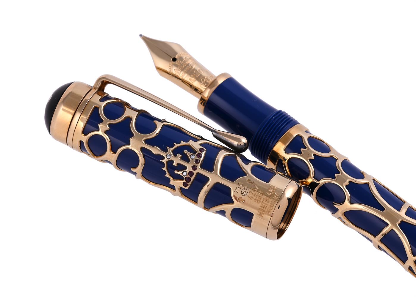 MONTBLANC, PATRON OF THE ARTS SERIES 888, THE PRINCE REGENT, A LIMITED EDITION FOUNTAIN PEN - Image 3 of 4