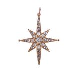 A DIAMOND STAR PENDANT