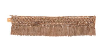 A 1970S ITALIAN FRINGED BRACELET