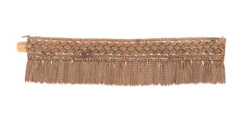 A 1970S ITALIAN FRINGED BRACELET