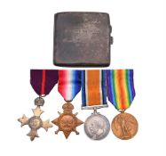 GREAT WAR OBE GROUP OF FOUR, 29043 LT. COL. M. A. WOLFF