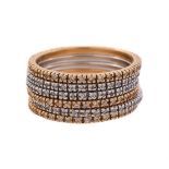 SIX DIAMOND ETERNITY RINGS