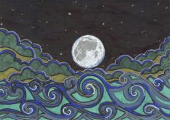 Duncan Grant, Moon Over Water, 2022