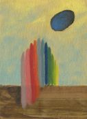 Damien Flood, Rainbow Fence, 2022