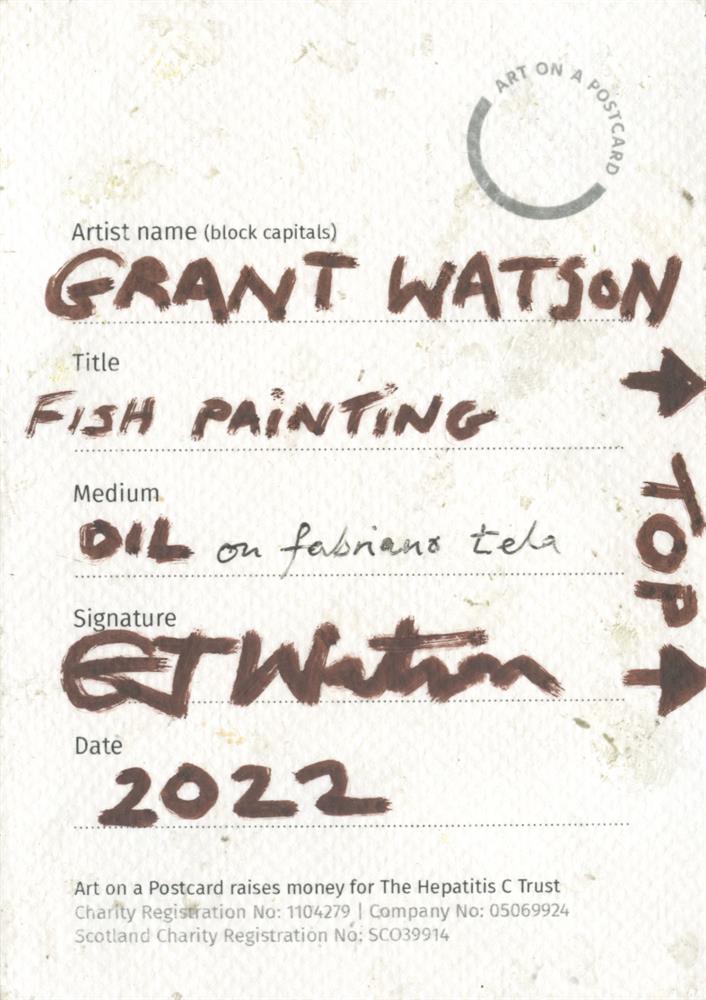 Grant Watson, Fish Painting, 2022 - Image 2 of 3