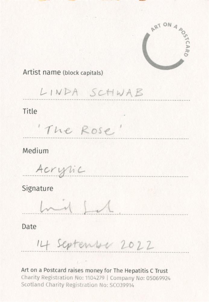 Linda Schwab, The Rose, 2022 - Image 2 of 3