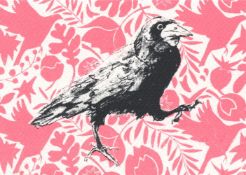 Sarah Targett, Crow (Pink), 2022