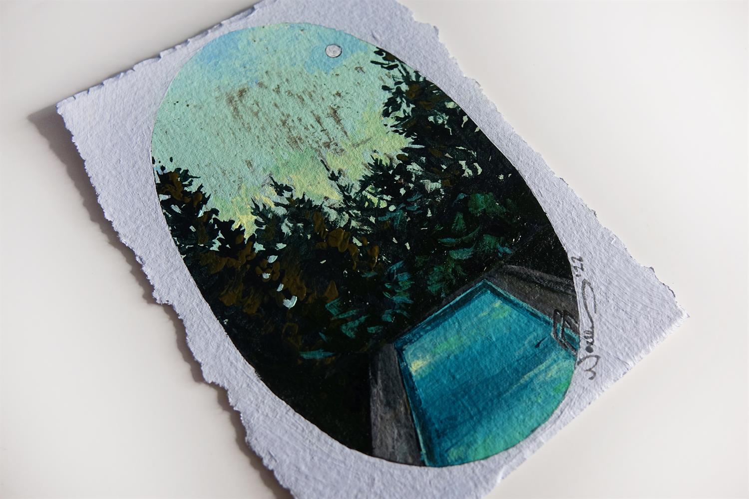 Noelle Phares, Green-Washed Boughs, 2022 - Image 3 of 3
