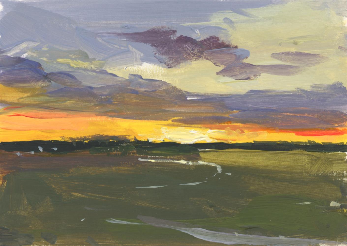 Tushar Sabale, Norfolk Sunset, 2022