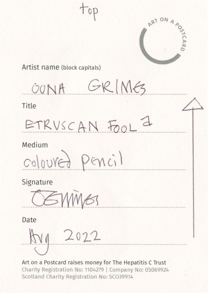 Oona Grimes, Etruscan Fool a, 2022 - Image 2 of 3