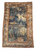 A VERDURE TAPESTRY PANEL, PROBABLY FLEMISH OODENAARDE, LATE 17TH/EARLY 18TH CENTURY
