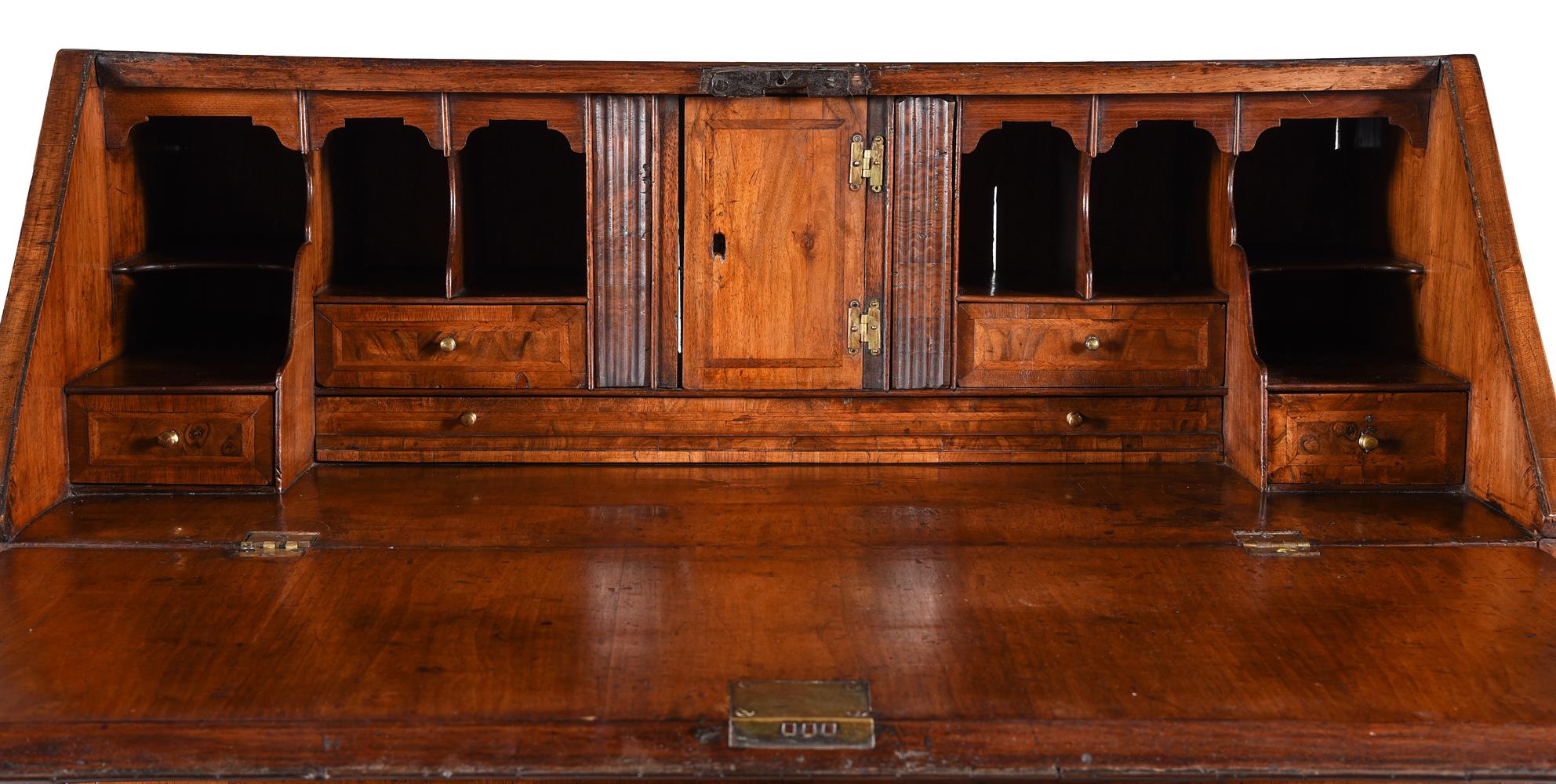 A GEORGE II WALNUT BUREAU, CIRCA 1735 - Image 3 of 3