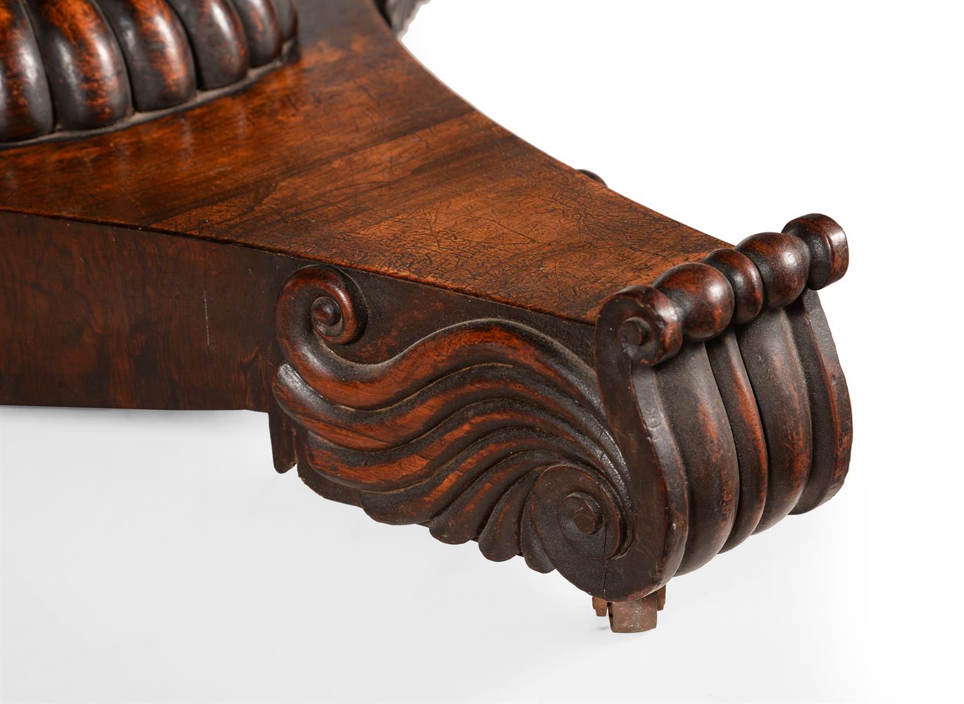 Y A WILLIAM IV ROSEWOOD CENTRE TABLE, CIRCA 1830 - Image 5 of 5