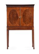 Y A GEORGE III MAHOGANY COLLECTOR'S CABINET ON STAND, CIRCA 1790