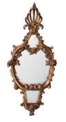 A GEORGE III GILTWOOD WALL MIRROR OR PIER GLASS, IN THE MANNER OF WILLIAM & JOHN LINNELL, CIRCA 1780