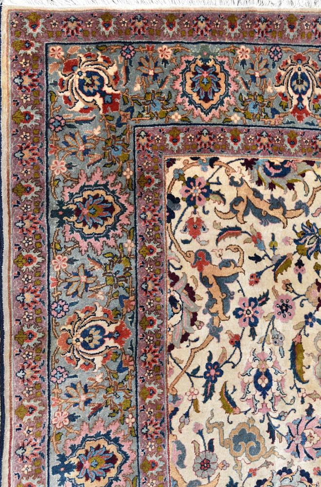 A TABRIZ CARPET, approximately 380 x 301cm - Image 3 of 3