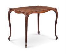 A GEORGE III MAHOGANY CENTRE OR SILVER TABLE, IN THE MANNER WILLIAM VILE, CIRCA 1765