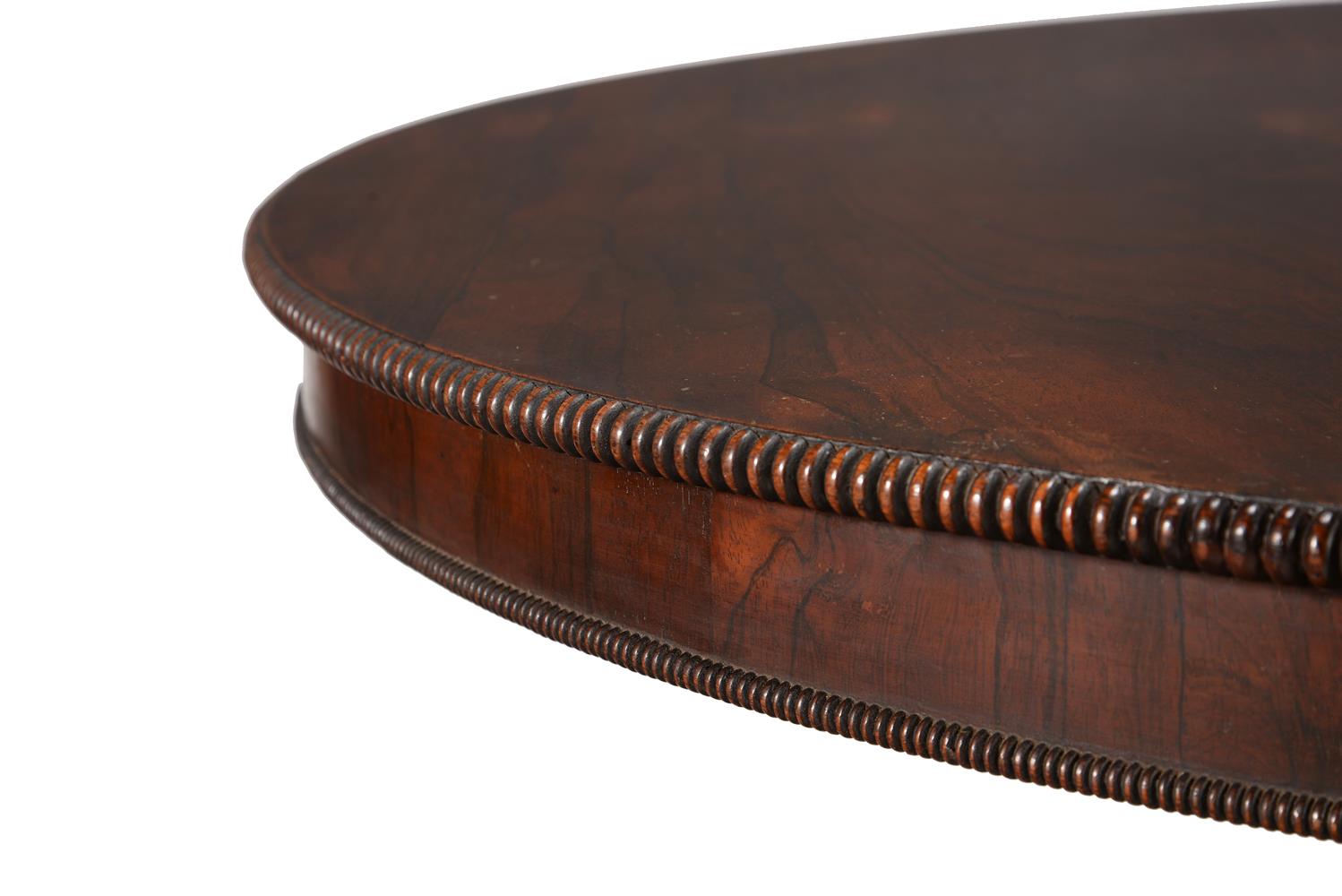 Y A WILLIAM IV ROSEWOOD CENTRE TABLE, CIRCA 1830 - Image 4 of 5