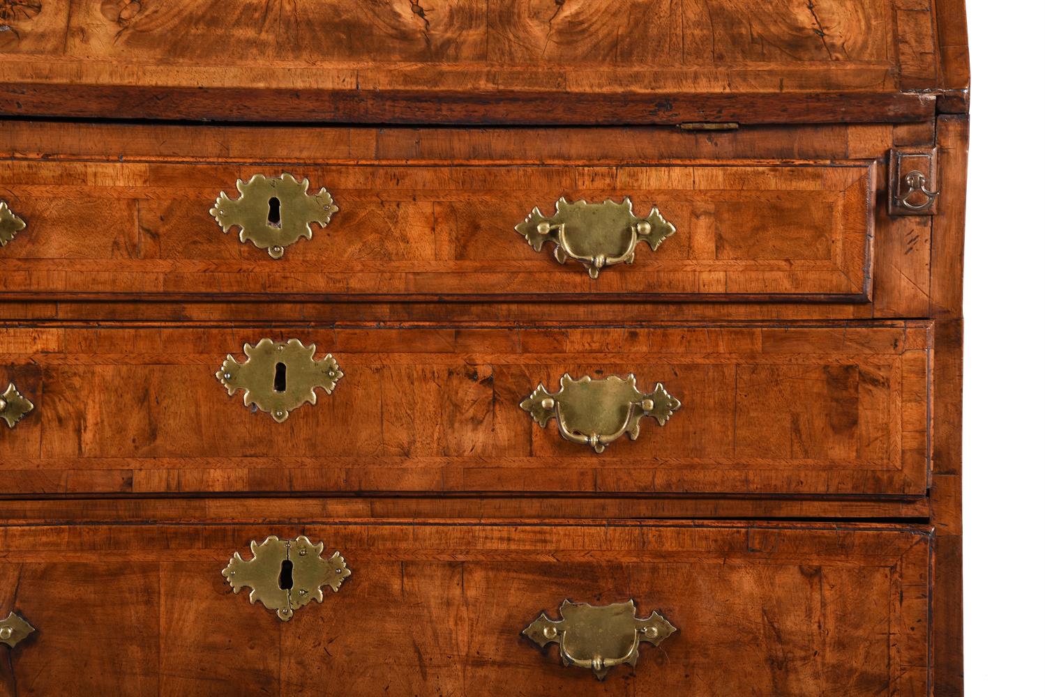 A GEORGE II WALNUT BUREAU, CIRCA 1735 - Image 2 of 3