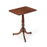 Y A GEORGE IV ROSEWOOD TRIPOD WINE TABLE, IN THE MANNER OF GILLOWS, EARLY 19TH CENTURY