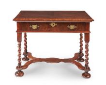 A WALNUT AND BURR WALNUT SIDE TABLE, CIRCA 1690 AND LATER