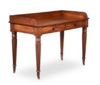 A REGENCY MAHOGANY DRESSING TABLE, ATTRIBUTED TO GILLOWS, CIRCA 1820