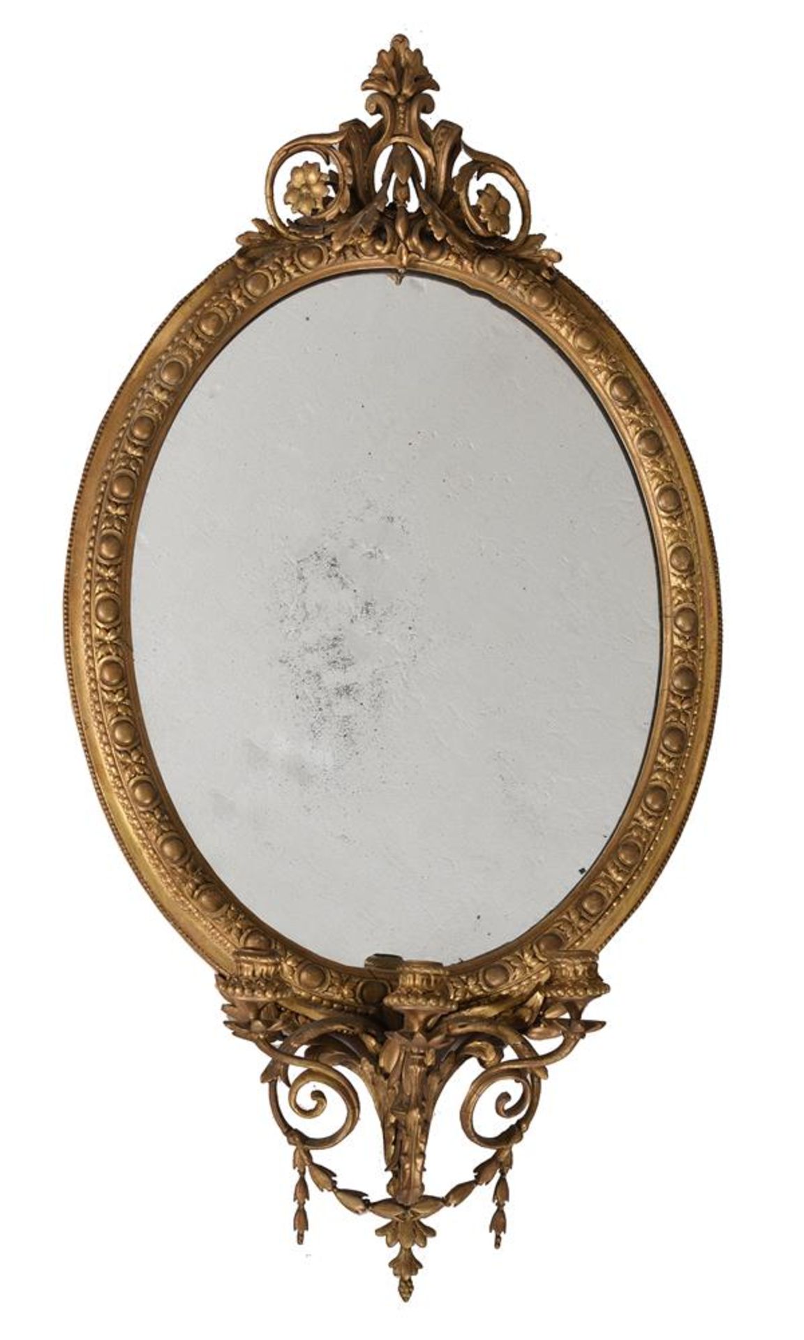 A PAIR OF VICTORIAN GILTWOOD AND GESSO GIRANDOLES, SECOND HALF 19TH CENTURY - Image 2 of 6