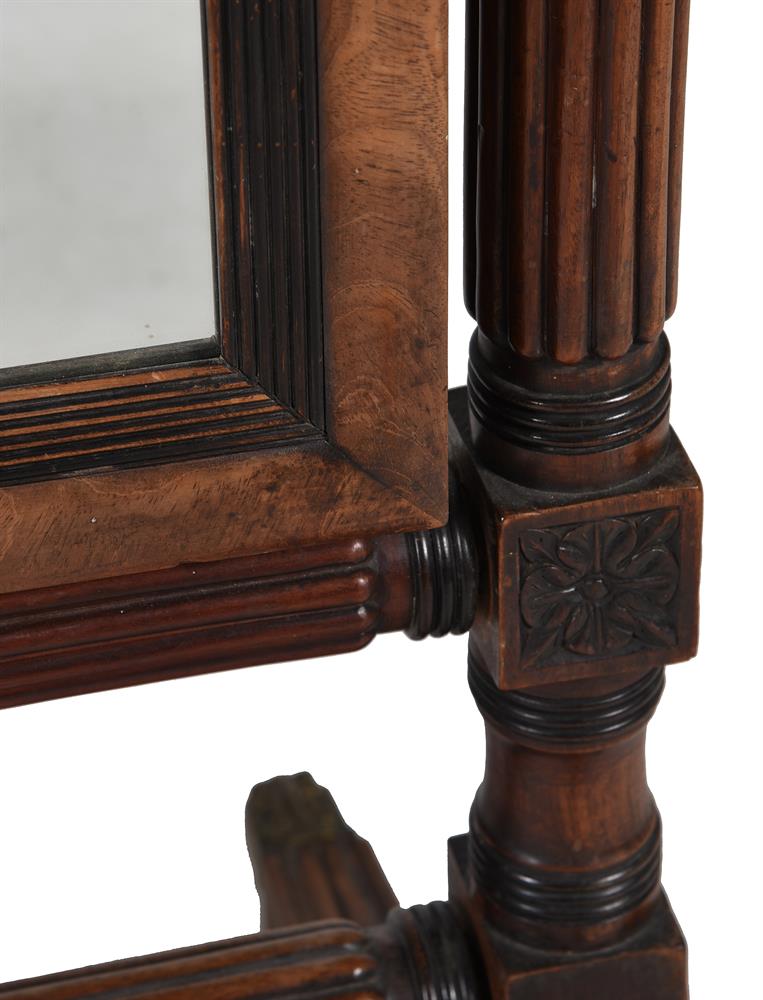 A REGENCY MAHOGANY CHEVAL MIRROR, ATTRIBUTED TO GILLOWS, CIRCA 1815 - Image 7 of 7