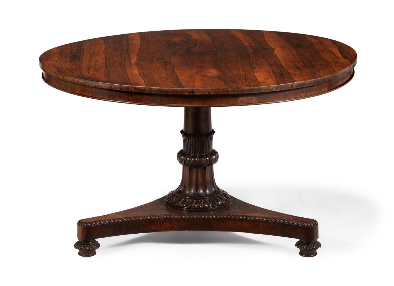 Y A WILLIAM IV ROSEWOOD CENTRE TABLE, CIRCA 1830 - Image 3 of 6
