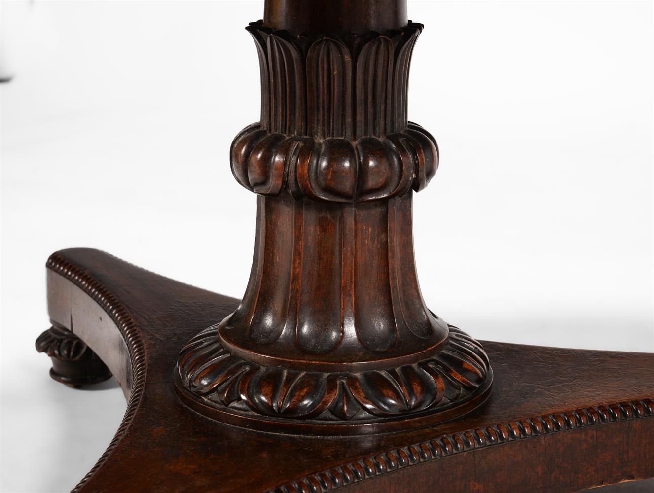 Y A WILLIAM IV ROSEWOOD CENTRE TABLE, CIRCA 1830 - Image 6 of 6