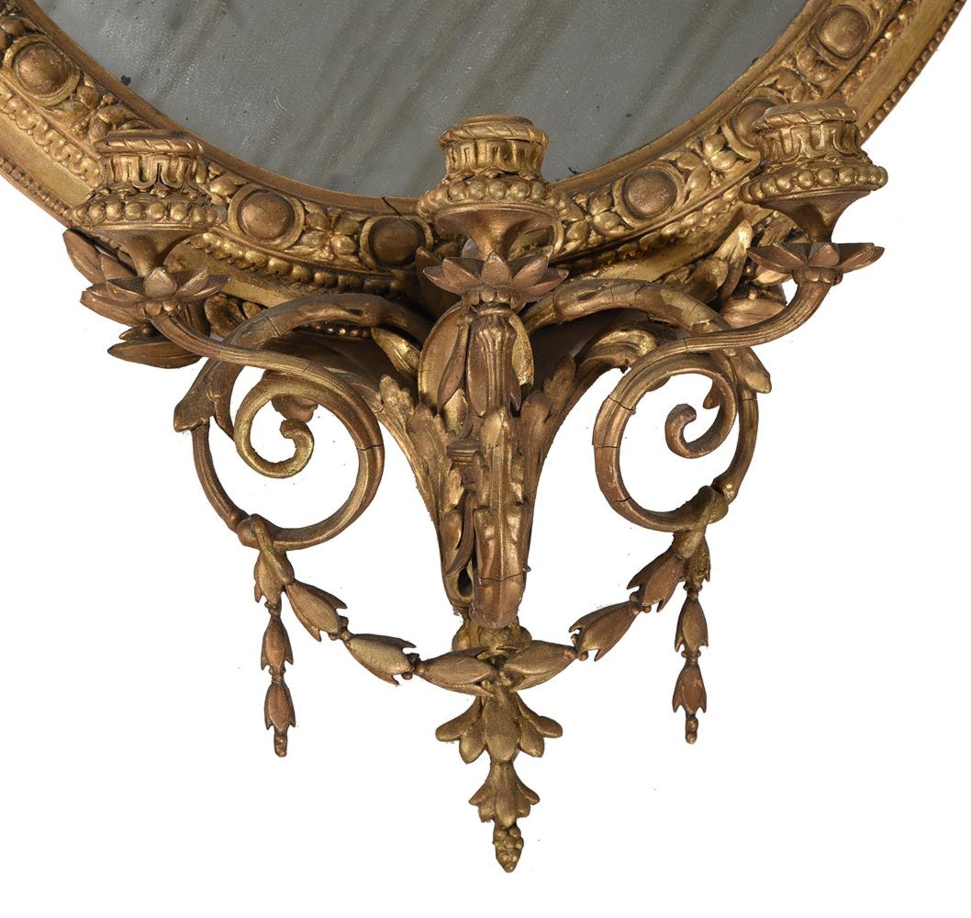 A PAIR OF VICTORIAN GILTWOOD AND GESSO GIRANDOLES, SECOND HALF 19TH CENTURY - Image 3 of 6