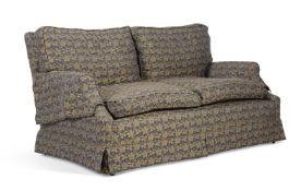AN UPHOLSTERED SOFA, BY LENYGON & MORANT LTD, SECOND HALF 20TH CENTURY