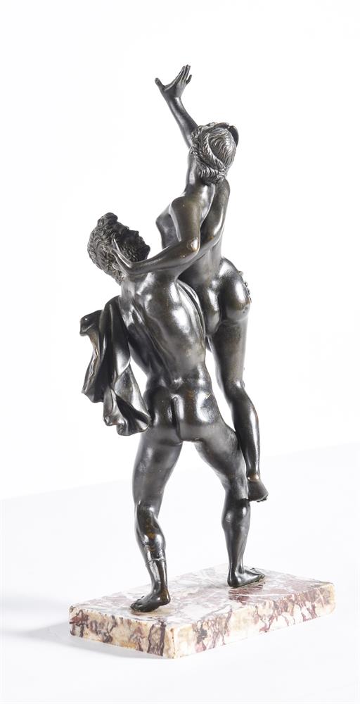 AFTER THE ANTIQUE, A BRONZE GROUP PLUTO AND PROSERPINE, ITALIAN OR FRENCH, 18TH CENTURY - Image 4 of 4